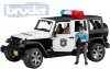BRUDER 02526 (2526) Auto jeep Wrangler Rubicon Policie + figurka