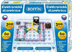 Boffin 300 elektronick stavebnice 300 projekt na baterie 60ks