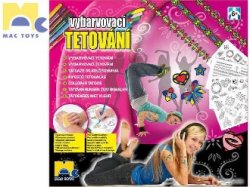 MAC TOYS Tetovn pro holky vybarvovac