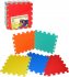 Mkk bloky barevn C 10ks pnov koberec baby puzzle podloka n