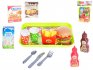 Fast Food set makety potravin s tcem 26 dlk rychl oberstven