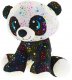 PLY Medvdek Panda Rainbow Star Sparkle 24cm *PLYOV HRAKY*