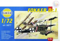 SMR Model letadlo Fokker Dr.I 1:72 (stavebnice letadla)