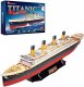 CubicFun Puzzle zaocensk parnk Titanic 3D skldaka 113 dlk
