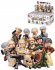 SLUBAN ARMY WWII Mini figurka vojk 12 druh set s doplky ke st