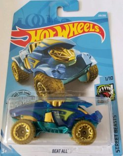 Hot Wheels anglik Beat All, Street Beasts 1/10