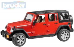 BRUDER Auto model Jeep Wrangler erven 1:16 plast 02525 (2525)