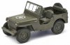 Auto vojensk kovov Jeep Willys MB 11cm zptn chod