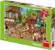 DINO Puzzle XL Krtek v kuchyni (Krteek) 100 dlk 47x33cm skld