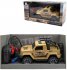 RC Auto Jeep vojensk na vyslaku 27MHz na baterie 2 barvy Svt