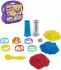 Kinetic Sand psek magick kreativn set 3 barvy s nstroji v ku