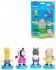 ADC Raztko figurka 6-8cm prastko Peppa Pig set 4ks 3 druhy bli