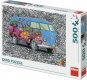 DINO Puzzle Hippies VW 47x33cm skldaka 500 dlk v krabici