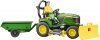 BRUDER 62104 Malotraktor John Deere X949 set s vlekou a figurko