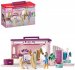 SCHLEICH Butik pro kon hern set konk se 2 figurkami s doplky