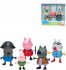 Figurky prastko Peppa Pig set 5 postaviek makarn aty plast