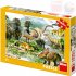 DINO Puzzle 100 dlk XL ivot dinosaur 47x33cm skldaka v kra