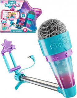 ADC Mikrofon na selfie tyi Tube Superstar set na tvorbu Youtube
