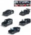 MAJORETTE Black Edition drkov set 5 kovovch autek v ern b