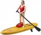 BRUDER 62785 Zchrann vodn set plavk s paddleboardem