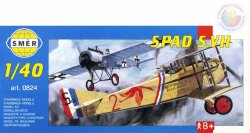 SMR Model letadlo Spad VII 1:40 (stavebnice letadla)