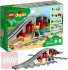 LEGO DUPLO Doplky k vlku most a koleje 10872 STAVEBNICE