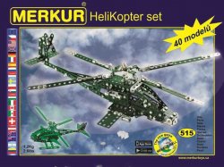 MERKUR Helicopter set 516 dlk *KOVOV STAVEBNICE*