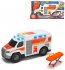 DICKIE Auto bl ambulance sanitka set s nostky na baterie Svt