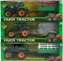 Traktor plastov 29cm s pvsem v krabici 3 druhy