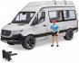 BRUDER 02672 Auto Mercedes-Benz Sprinter obytn s idiem a dopl