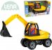 LENA Truckies bagr 25cm set baby autko + panek 01621 plast