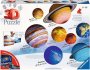 RAVENSBURGER Puzzle 3D Slunen soustava 8x puzzleball 522 dlk