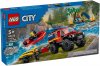 LEGO CITY Auto hasisk vz 4x4 a zchrann lun 60412 STAVEBNIC