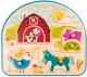 B-TOYS DEVO Baby puzzle farma vkldac na desce 8 dlk *DEVN