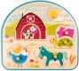 B-TOYS DEVO Baby puzzle farma vkldac na desce 8 dlk *DEVN