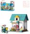 SLUBAN Stavebnice TOWN kvtinstv set 149 dlk + 2 figurky pl