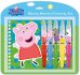 JIRI MODELS Set s foukacmi fixy a notesem Peppa Pig