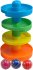 Dráha baby barevná kuličková 15x25cm + 3 kuličky plast pro pmimi
