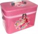 Kufřík dětský kosmetický set 3ks šperkovnice růžová mořská panna