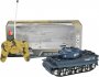 RC Tank 20cm na vyslaku 27MHz na baterie 1:32 pln funkce Svt