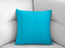 Bavlnn povlak na polt - tyrkysov