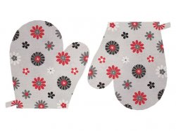 Dtsk chapky Kvtinky na ed - sada 2ks