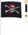 KARNEVAL Vlajka pirátská 47x30cm *KARNEVALOVÝ DOPLNĚK*