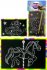 Obrzek krabac duhov 15x10cm set s nstrojem rzn druhy
