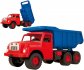 DINO Tatra T148 klasické nákladní auto na písek 73cm modročerven