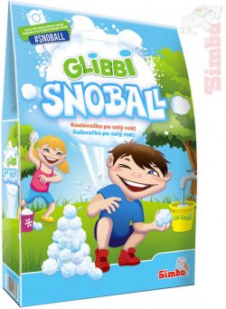 SIMBA Glibbi SnoBall snhov koule v prku vroba snhu v sku