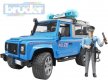 BRUDER 02597 (2597) Land Rover Defender auto džíp policie + figu