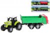 Traktor set s vlečkou volný chod na baterie Světlo Zvuk 3 druhy