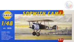 SMĚR Model letadlo Sopwith Camel 1:48 (stavebnice letadla) [75314]