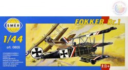 SMĚR Model letadlo Fokker Dr.1 1:44 (stavebnice letadla) [75308]